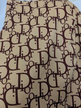 Pijamas Set For Women's Monogran Size S - M Brown .